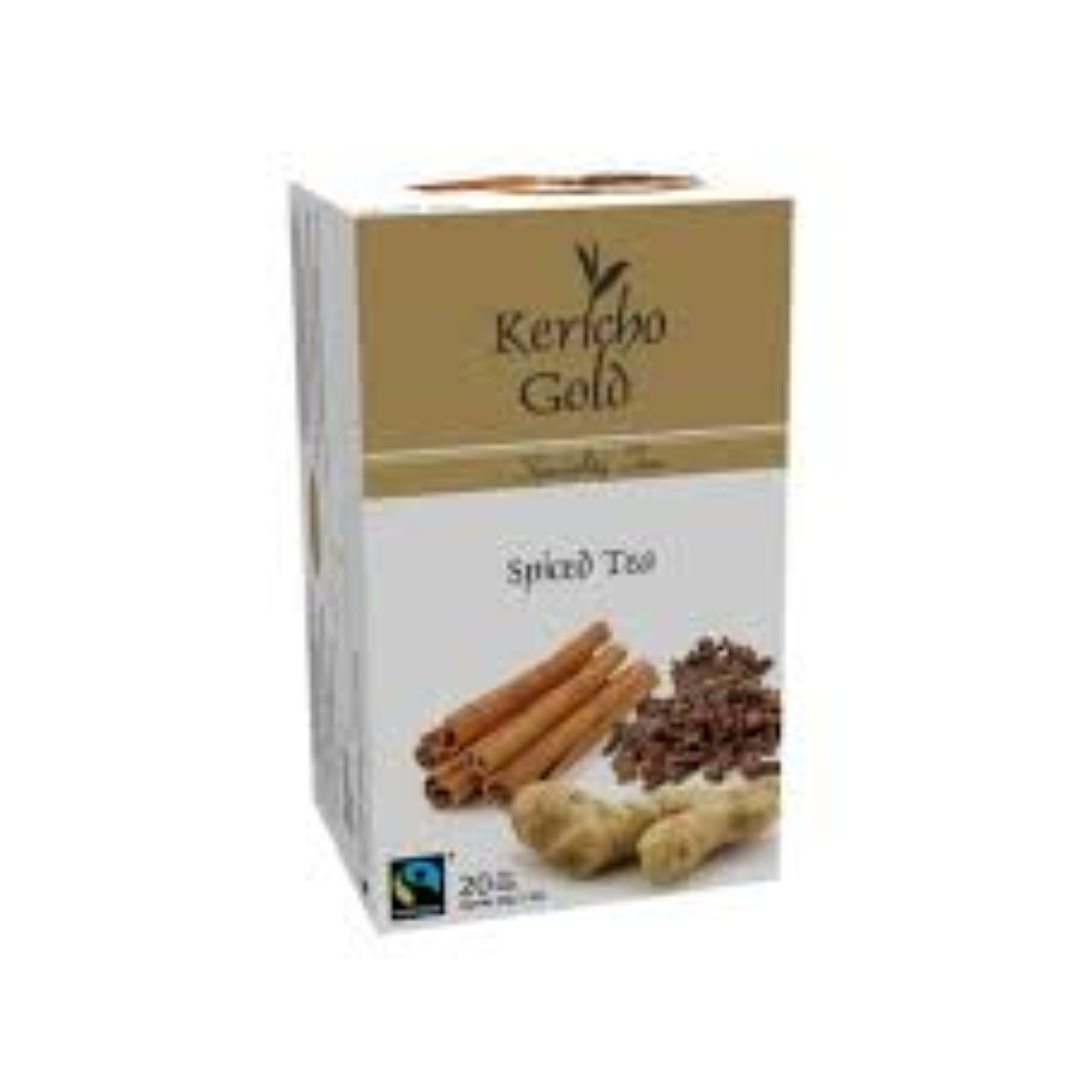 KERICHO GOLD SPICED  TEA 20'S
